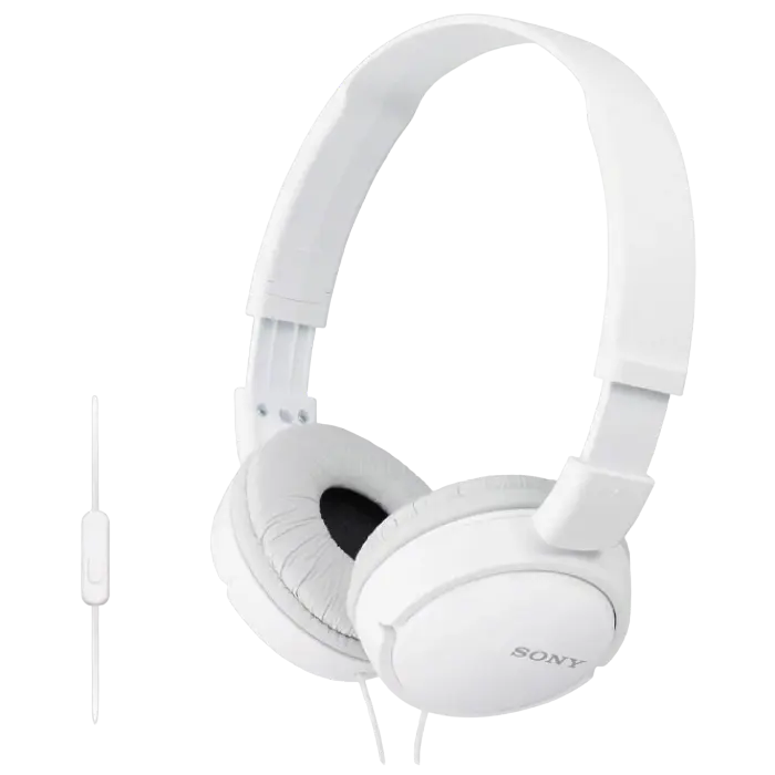 Căști SONY MDR-ZX110AP, Alb