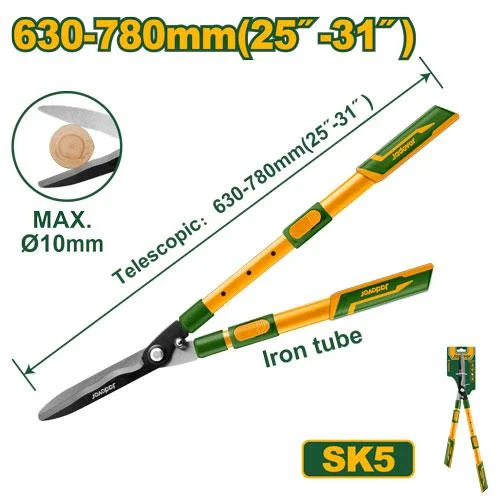 Foarfece telescopic pentru gard viu 630-780mm Jadever JDPR2E34