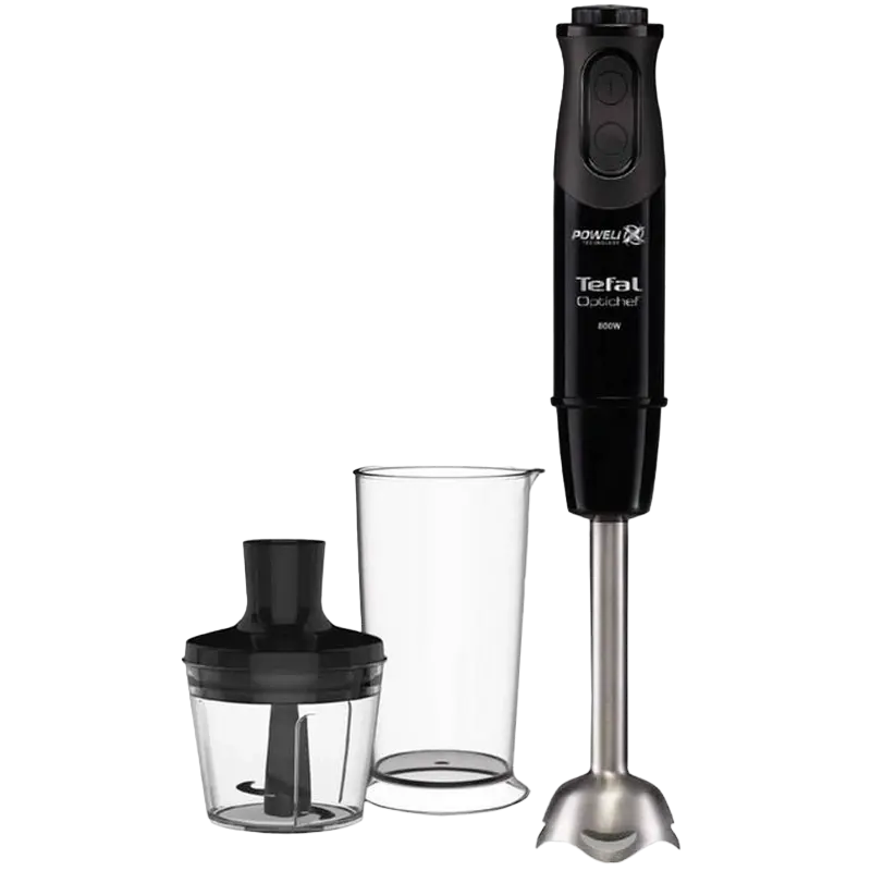 Blender de mână Tefal HB641838, Negru