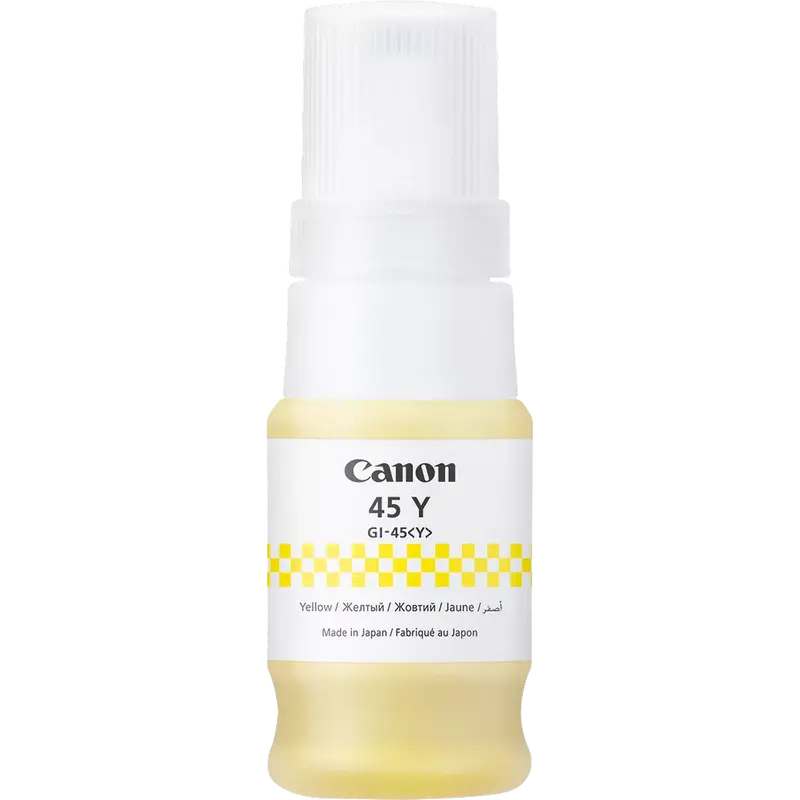 Recipient de cerneală Canon GI-45, 40ml, Galben