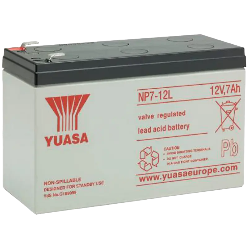 Acumulator UPS Yuasa NP7-12L-TW, 12V 7