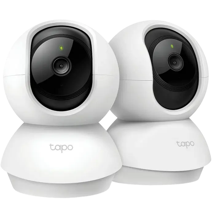 TP-Link Indoor TAPO C210 (2-pack), 3Mpix, Pan/Tilt Home Security Wi-Fi Camera