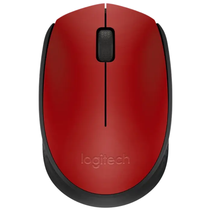 Mouse Wireless Logitech M171, Roșu