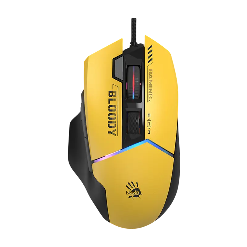 Gaming Mouse Bloody W95 Ultra, Lime