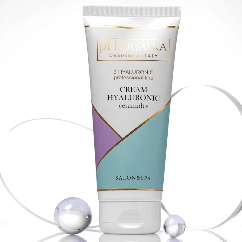 pHarmika Cremă hidratantă cu acid hialuronic și ceramide