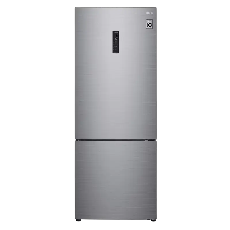 Frigider LG GBB566PZHMN, Oțel inoxidabil