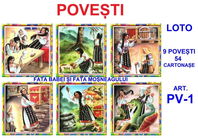 PV-2 Joc Loto Poveşti