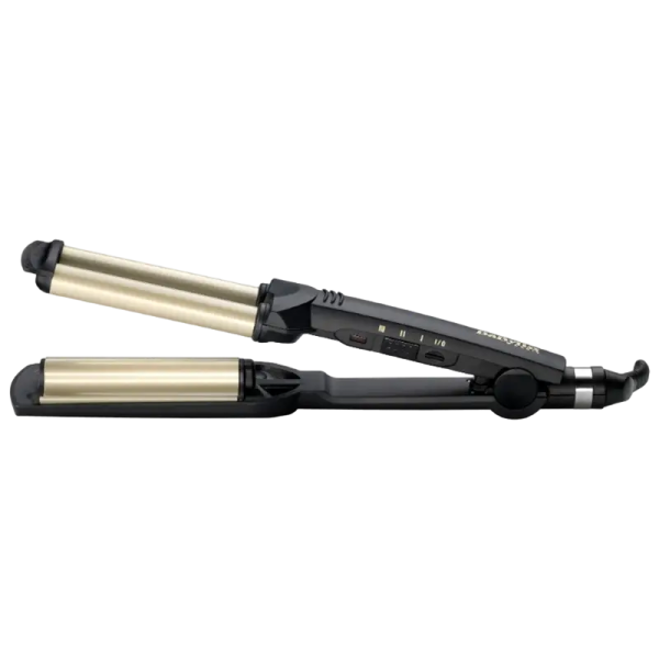 Ondulator de păr BaByliss Easy Waves C260E, Negru | Auriu