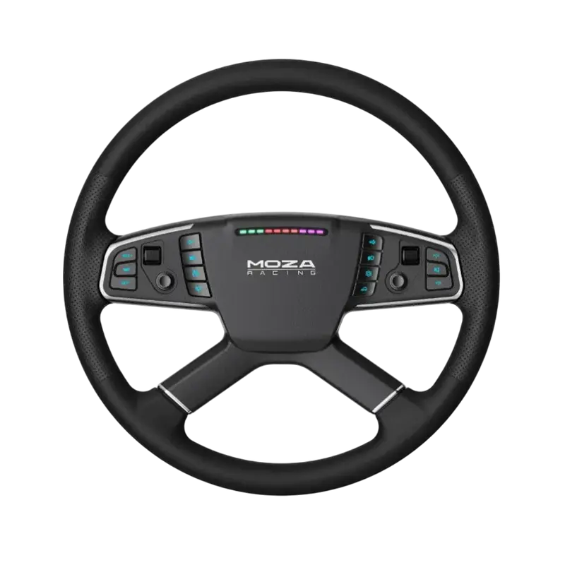 Volan Gaming MOZA Trucking Bundle, Negru