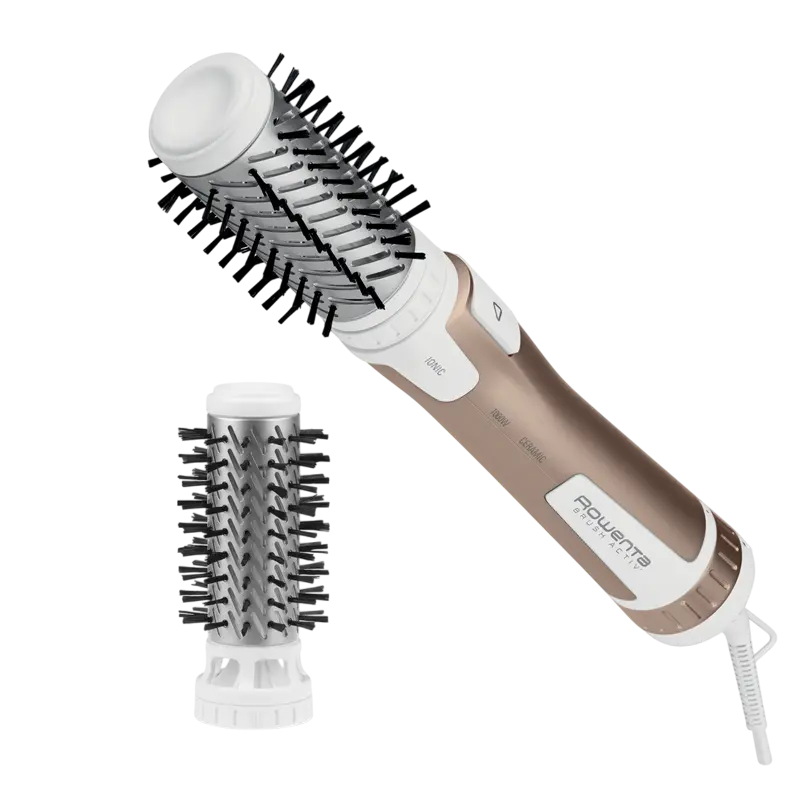 Uscător de păr-perie Rowenta CF9520F0, 1000W, Aur | Alb