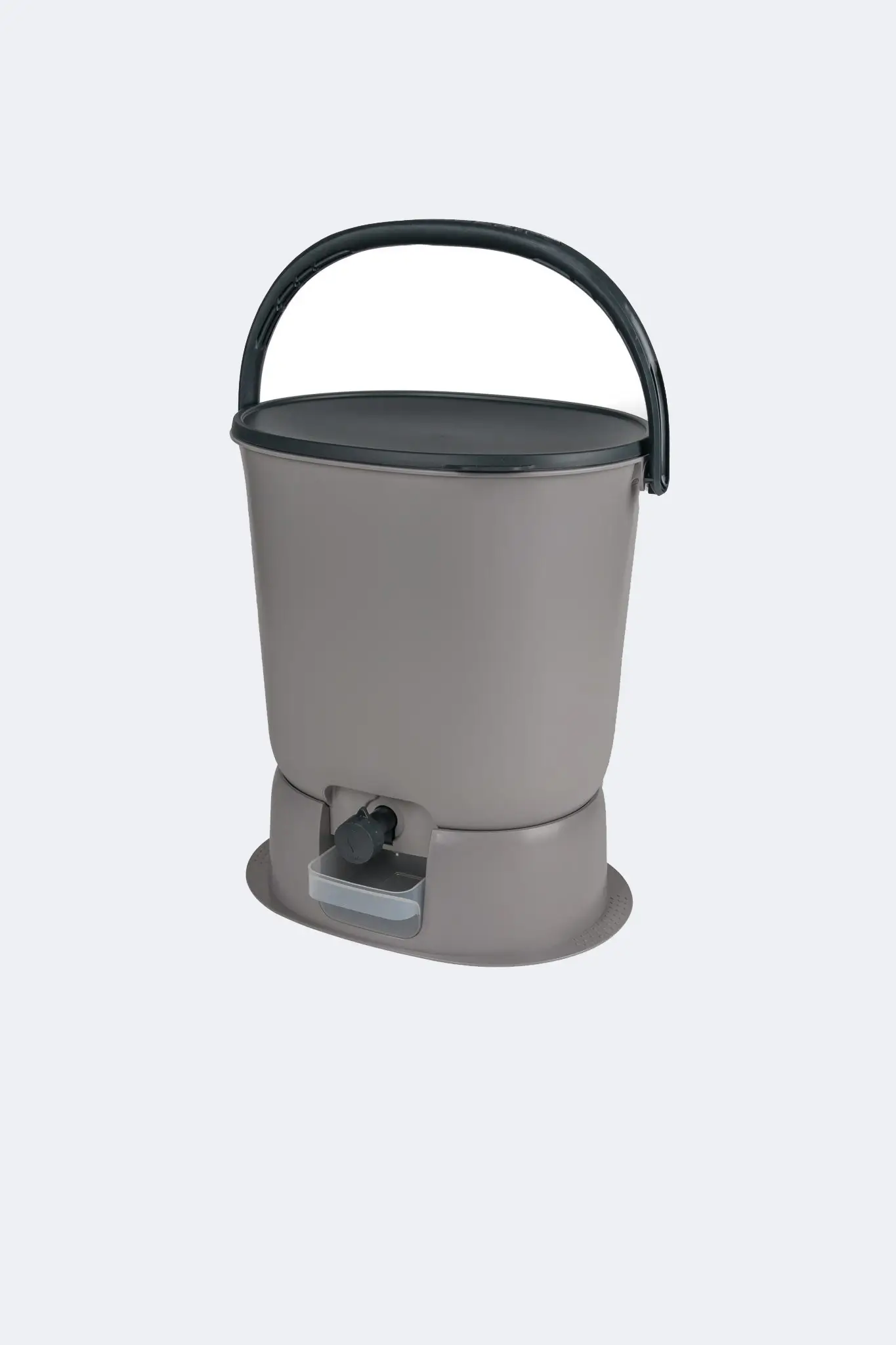 COȘ PENTRU COMPOSTARE BOKASHI ORGANKO ESSENTIAL + BAZĂ, 15.3l, Light-Grey