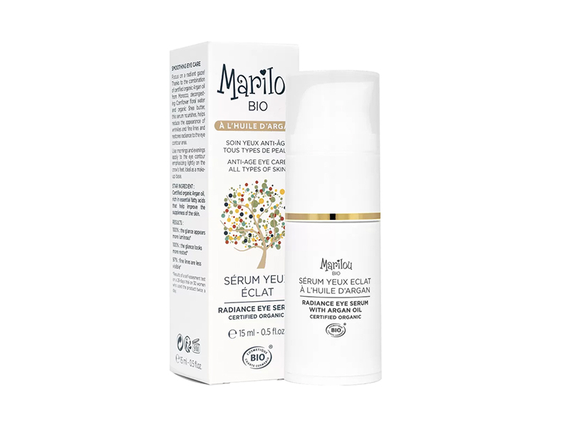 Marilou Bio huile D argan ser p/u ochi 15ml