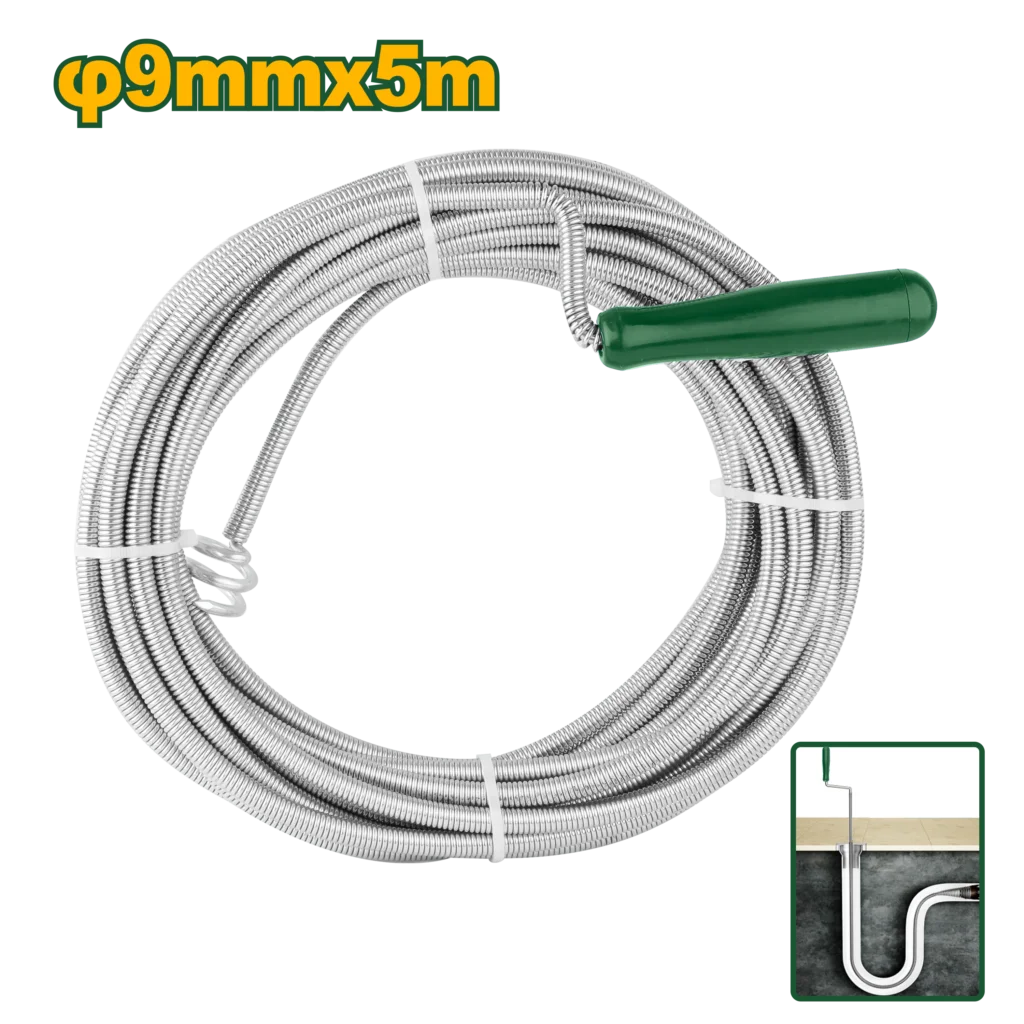 Șarpe pentru desfundat țevi 5m/9mm Jadever JDDD2305