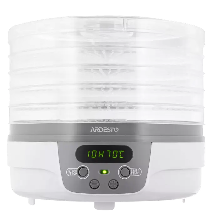 Deshidrator de fructe Ardesto FDB-5321T, Alb