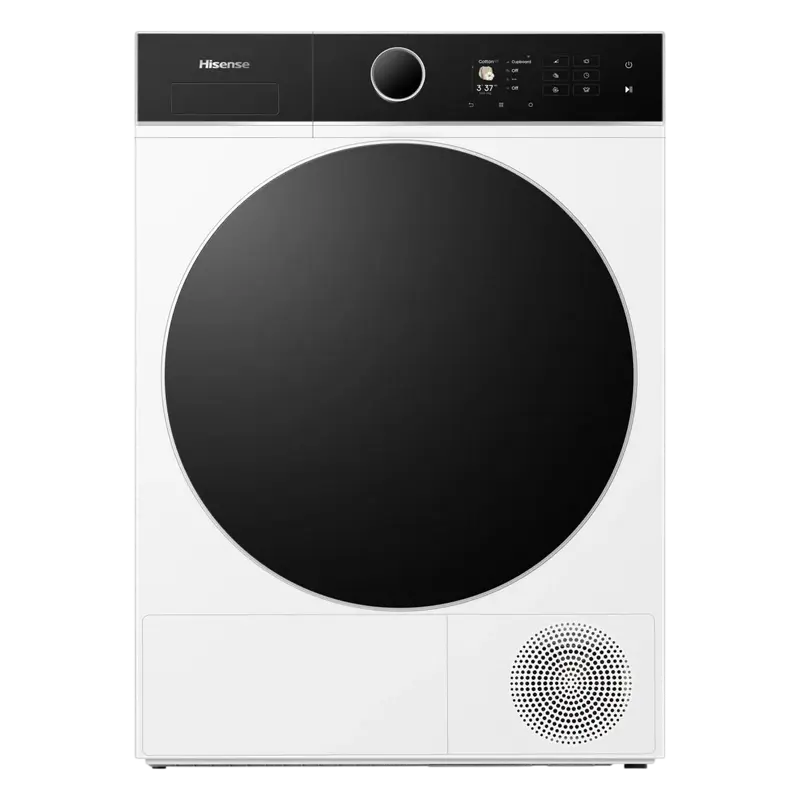 Uscător de rufe Hisense DH5I804BWCD, 8kg, Alb