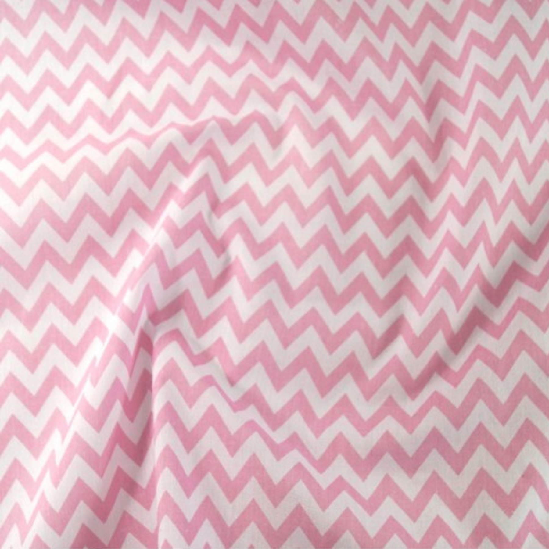 Cersaf elastic din bumbac p/u carucior, 40*80cm, ZigZag Roz