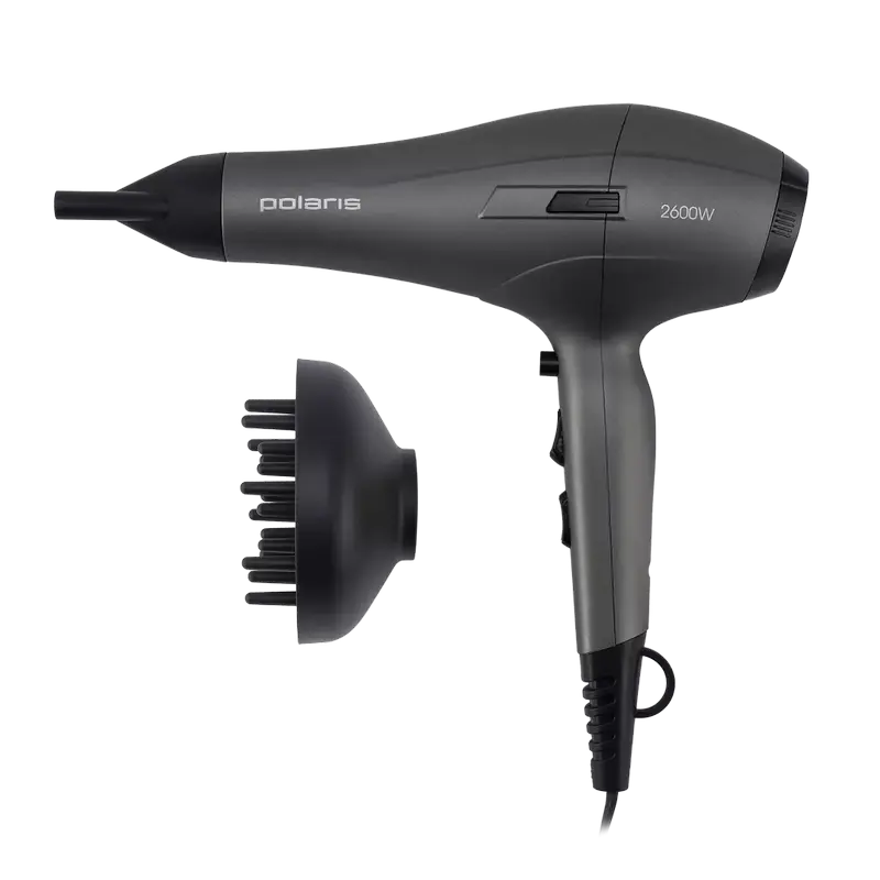 Uscător de păr Polaris PHD2600AСi, 2600W, Grafit