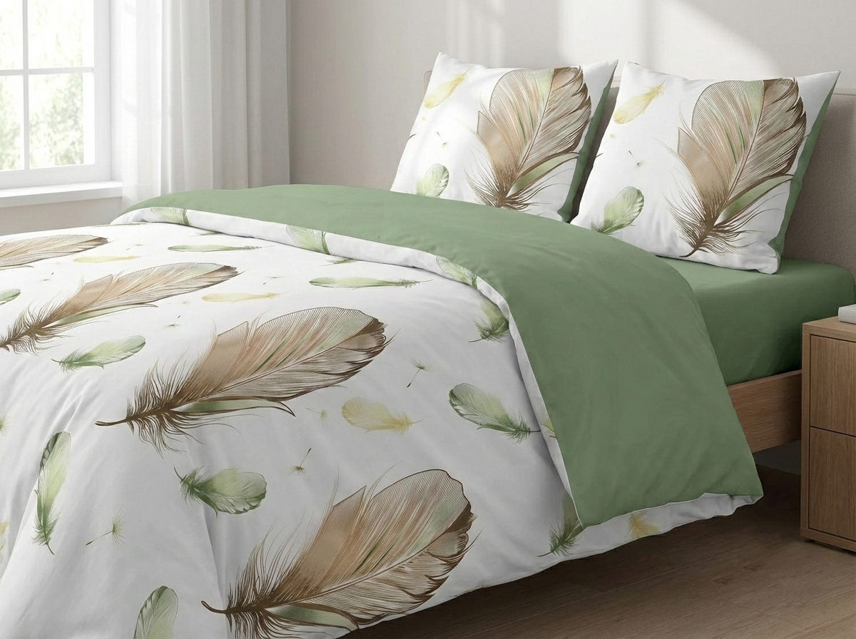 Set familie cu cearșaf elastic 180x200 NR012