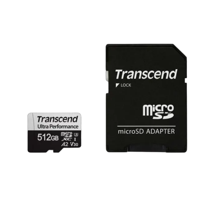 Card de Memorie Transcend microSDXC 340S, 512GB (TS512GUSD340S)