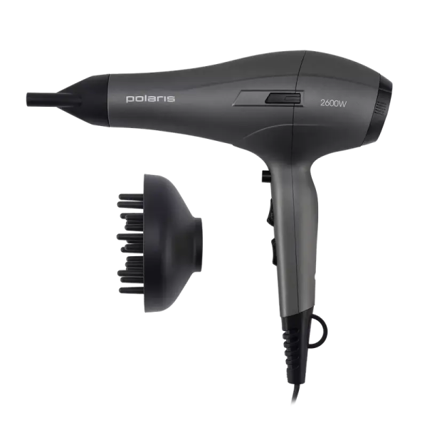Uscător de păr Polaris PHD2600AСi, 2600W, Grafit