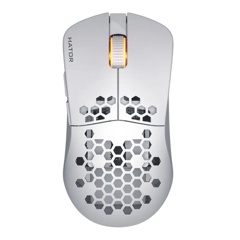 Mouse Wireless HATOR Stellar, Alb