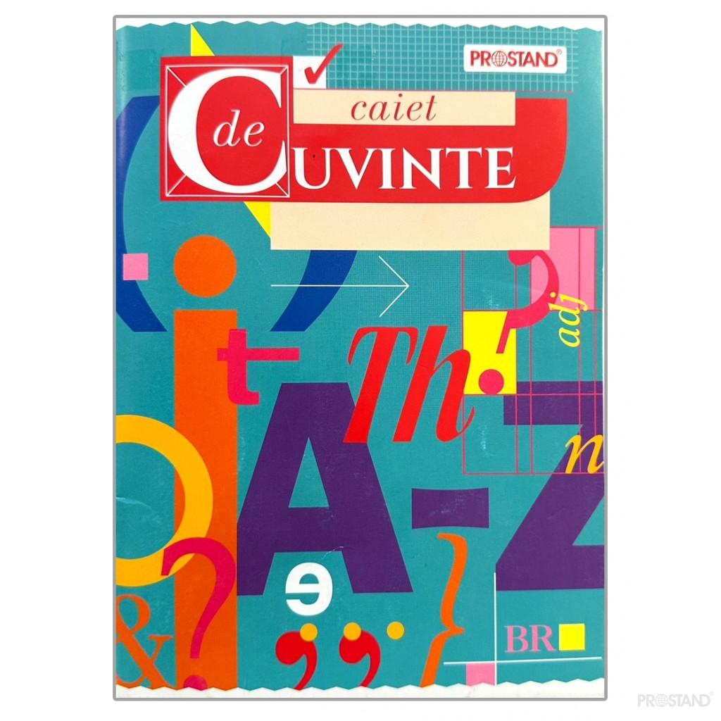 Caiet de cuvinte Prostand 36 foi euro 1/12 1 linie-PR-cuv-2