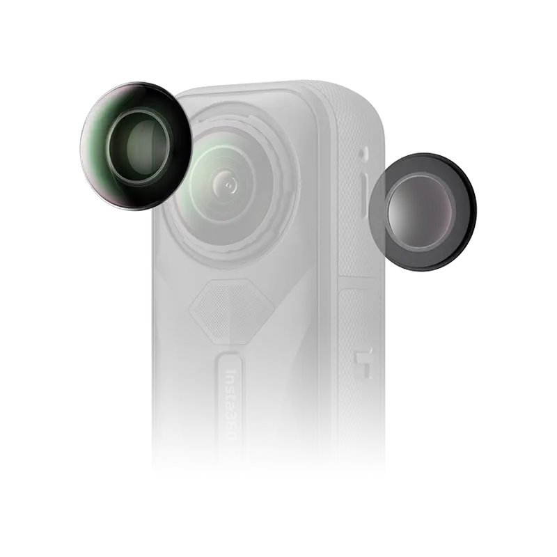 Accesorii pentru camere de acțiune Insta360 X5 Replacement Lens Kit Double, Negru