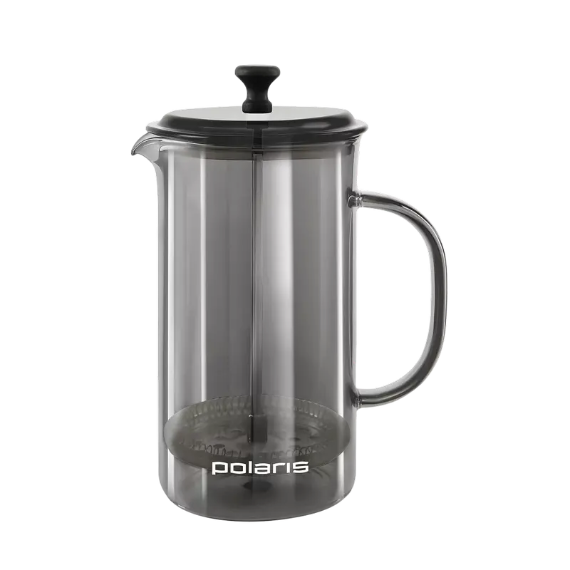 Cafetiera French Press Polaris Graphit-1000FP, 1L, Gri