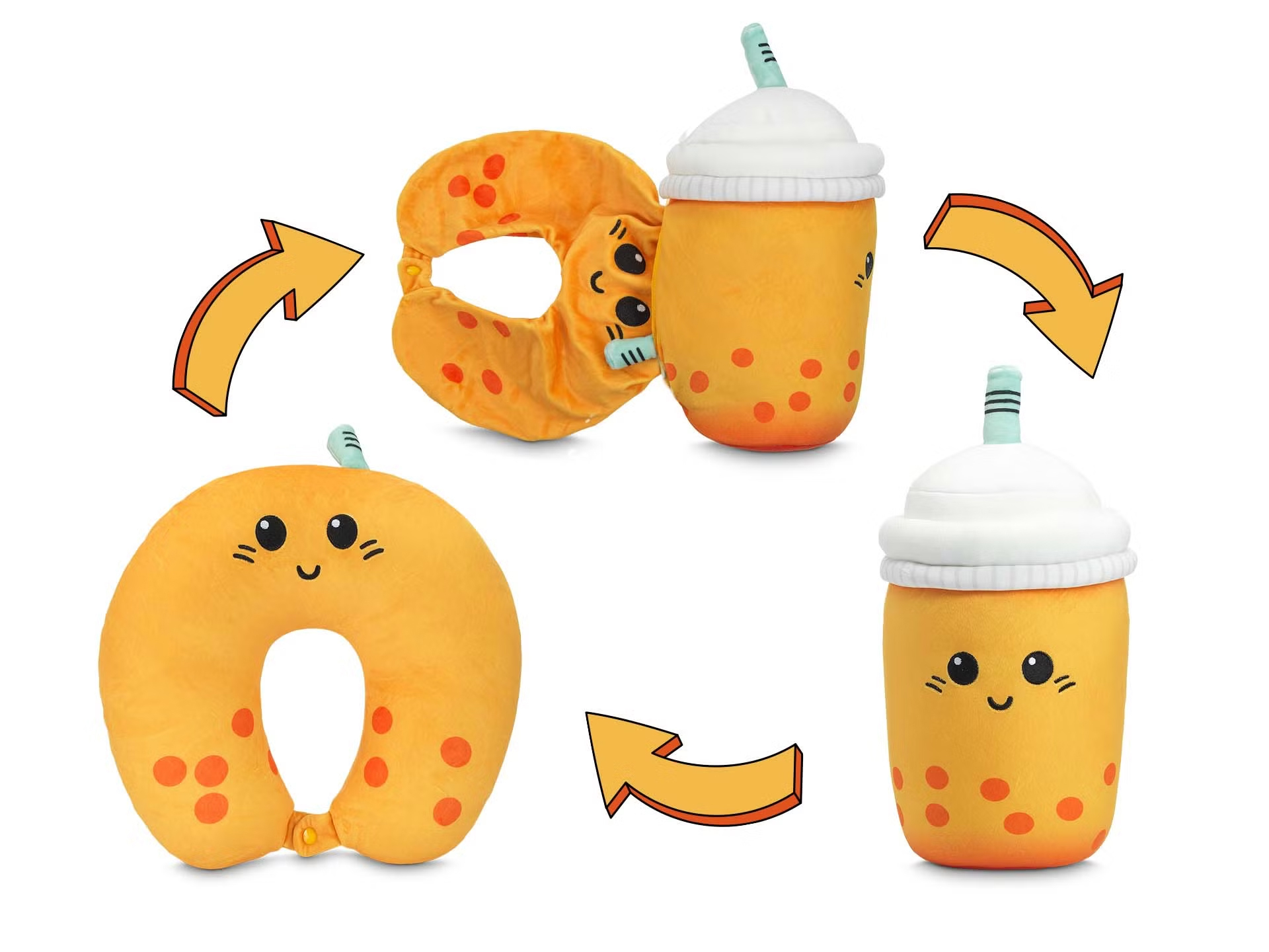 Mister Bubble Tea – perna jucarie 2in1 pentru calatorii Dormeo