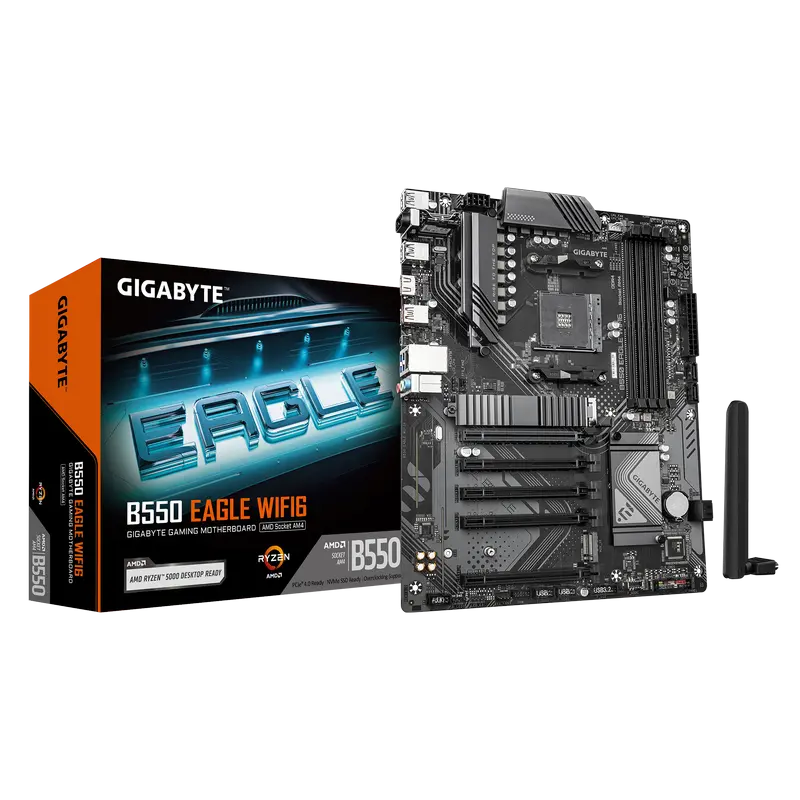 Placă de bază Gigabyte B550 EAGLE WIFI6, AM4, AMD B550, ATX