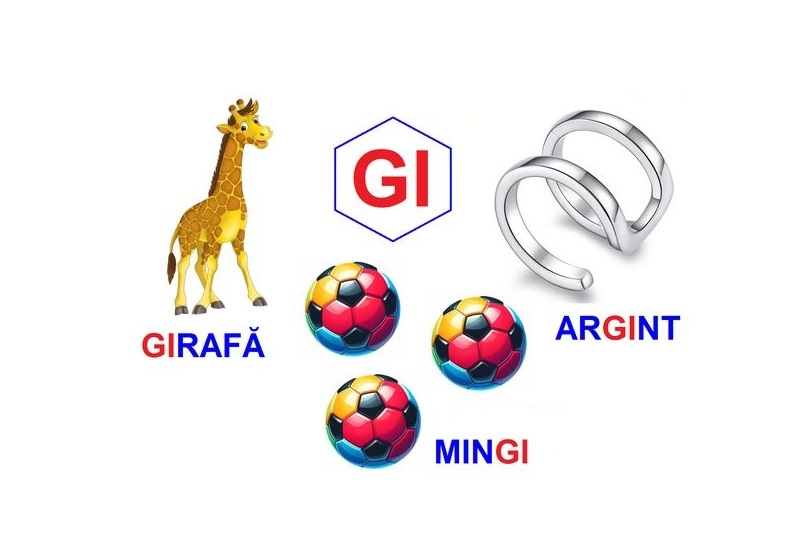 L-240 Loto Logopedie animată Grupul de sunete GI