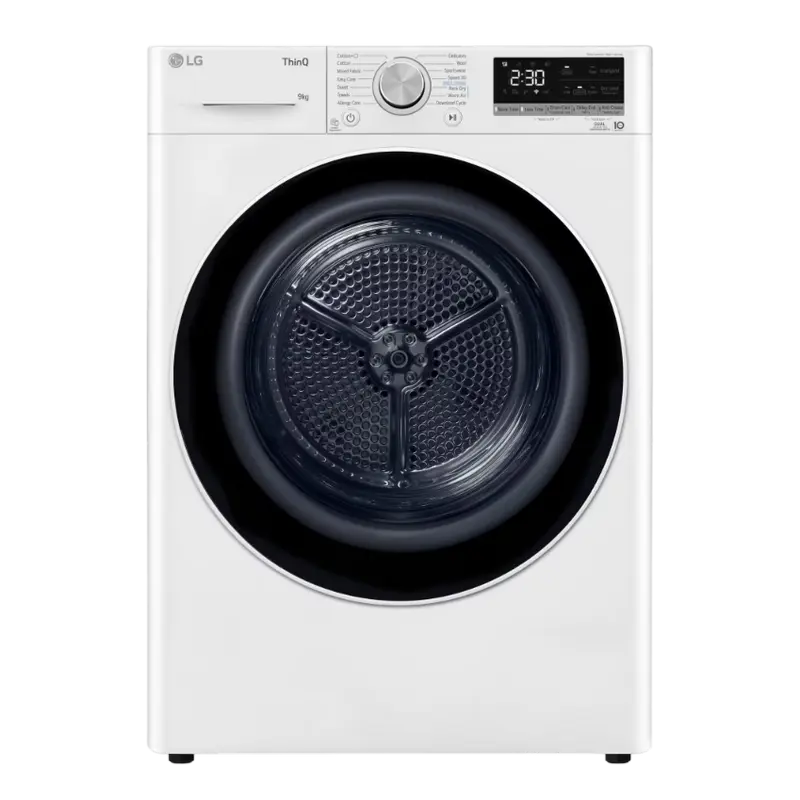 Uscător de rufe LG RH90V9AV4N, 9kg, Alb