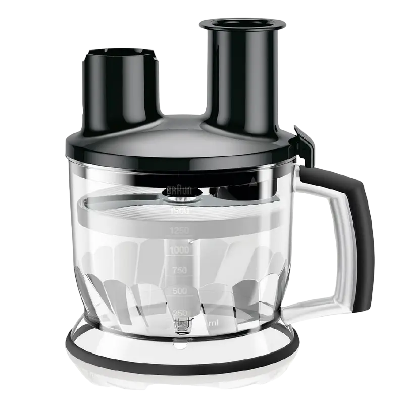 Blender de mână Braun MQ 7075 X BK, Negru | Argintiu