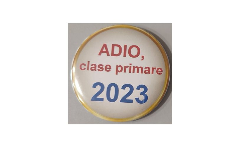 Insignă - Adio, clase primare art.InsCL-25
