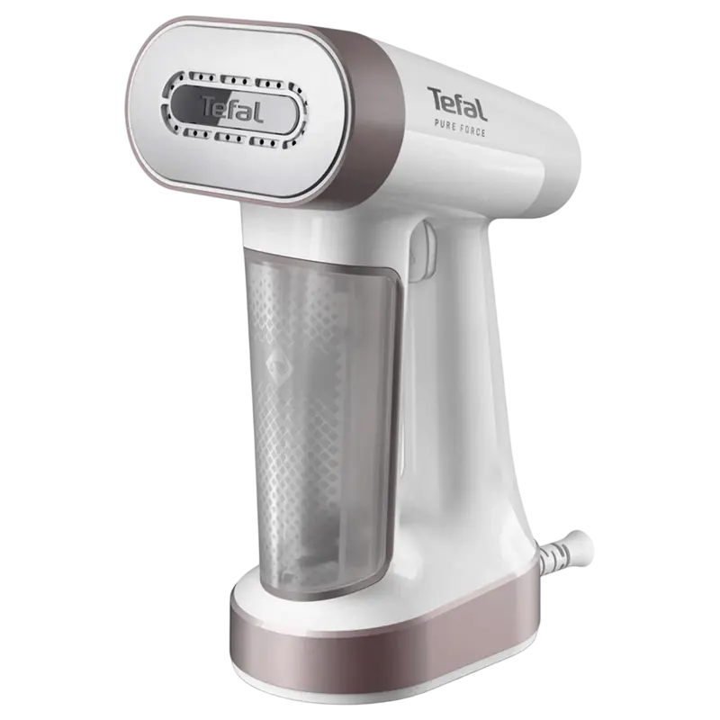 Aparat de călcat vertical cu aburi Tefal DT8720E0, Alb