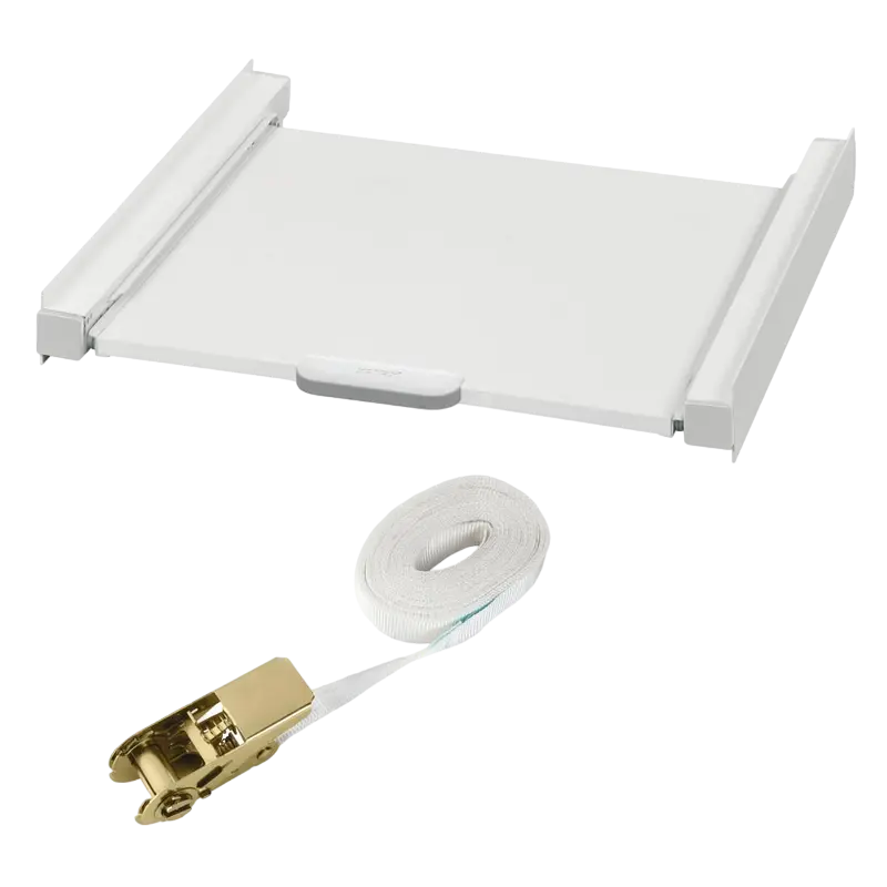 Kit montare verticala pentru uscatoare Xavax 111363,  Alb