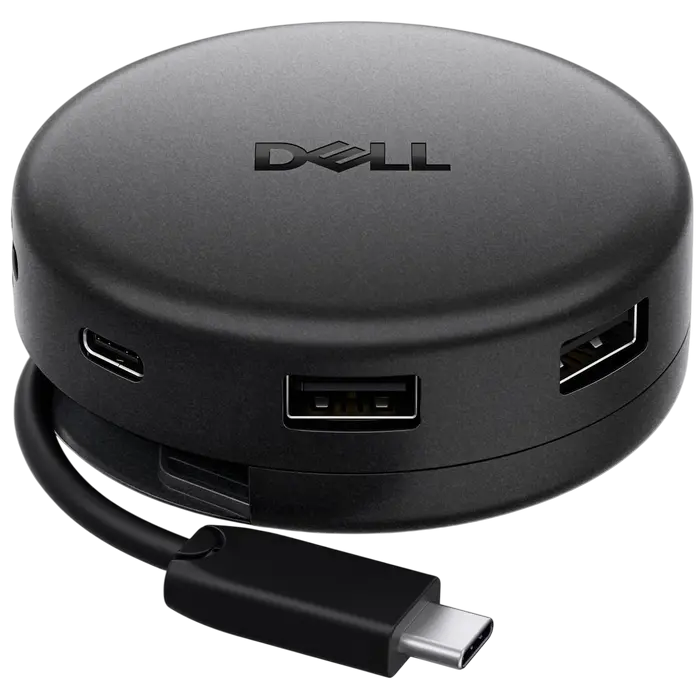 Dell Pro DA326 7-in-1 USB-C Multiport Adapter - 1xUSB-A 3.2g1, 1xUSB-A 3.2g2, 1xUSB-C 3.2g2, 1xUSB-C