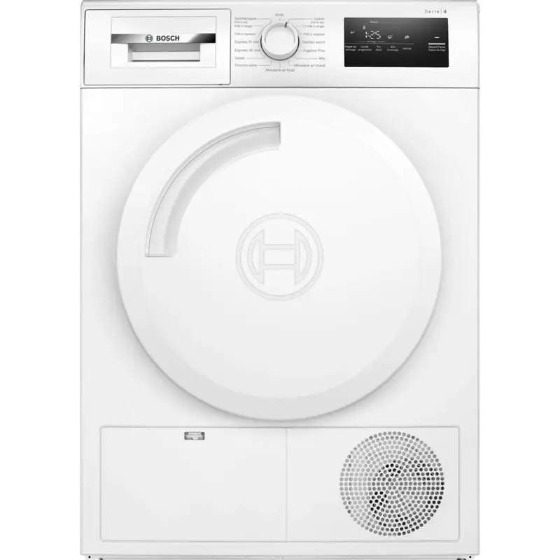 Uscător de rufe Bosch WTN83209FR, 8kg, Alb