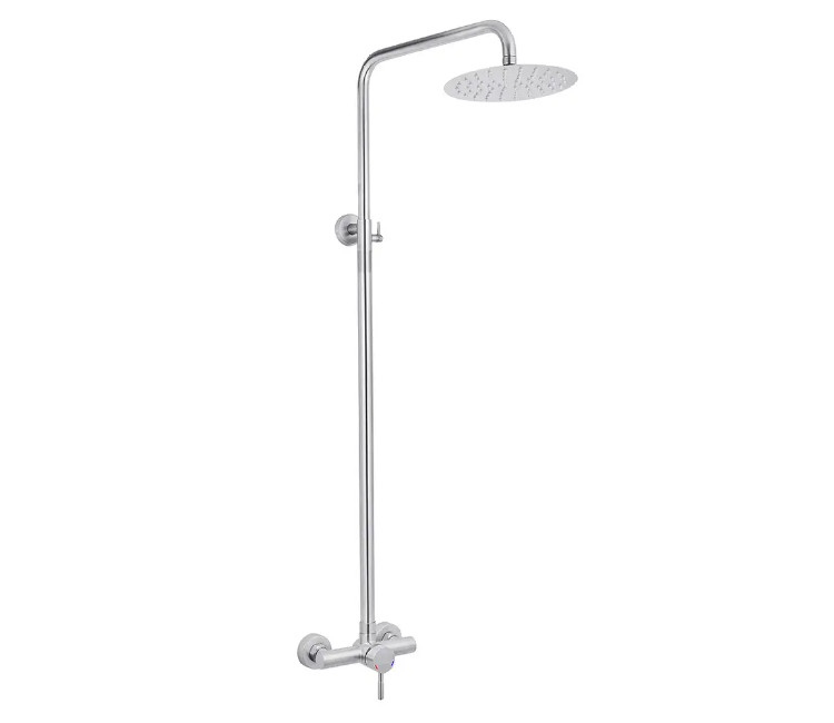 Coloană de duș WEZER EKO16C-01 Ø35 (inox satinat)