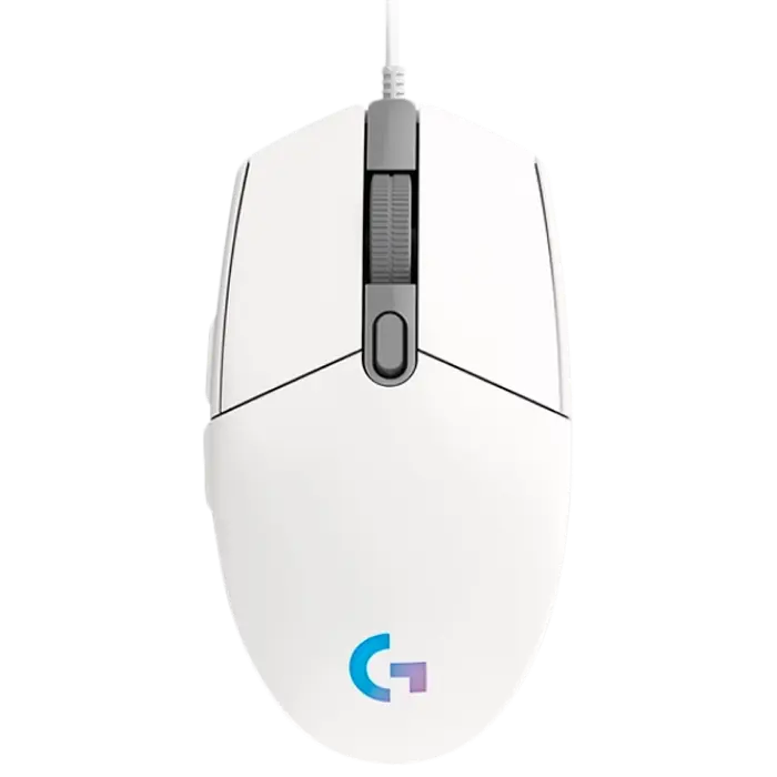 Gaming Mouse Logitech G102, Alb