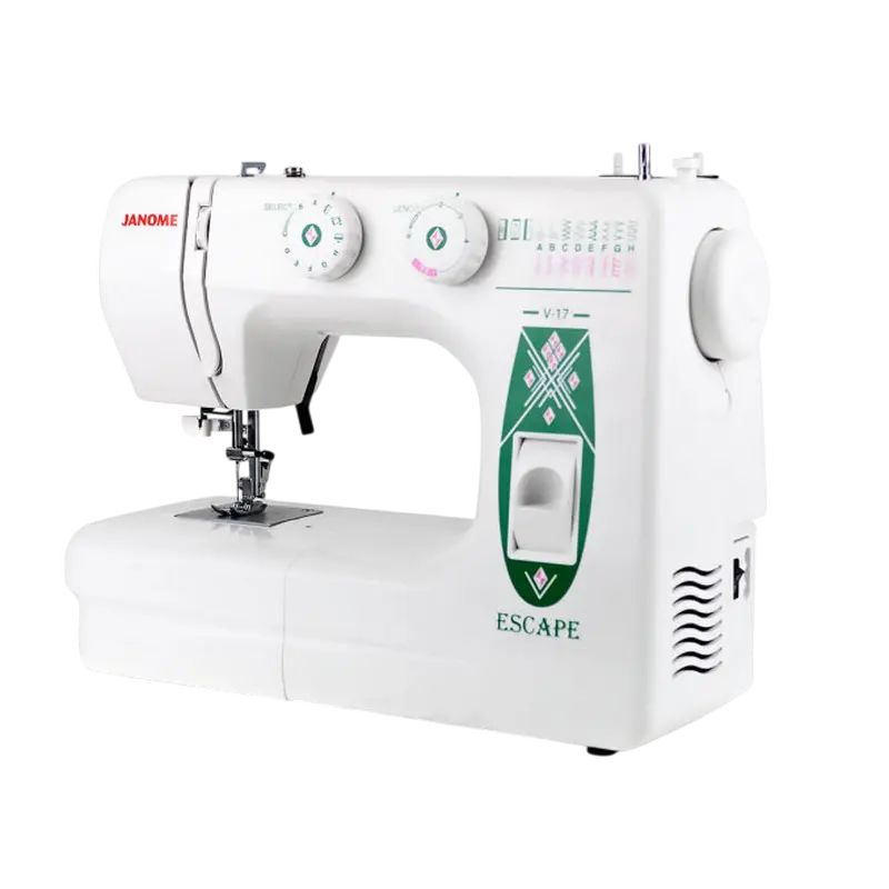 Mașină de cusut JANOME Escape V-17, Alb