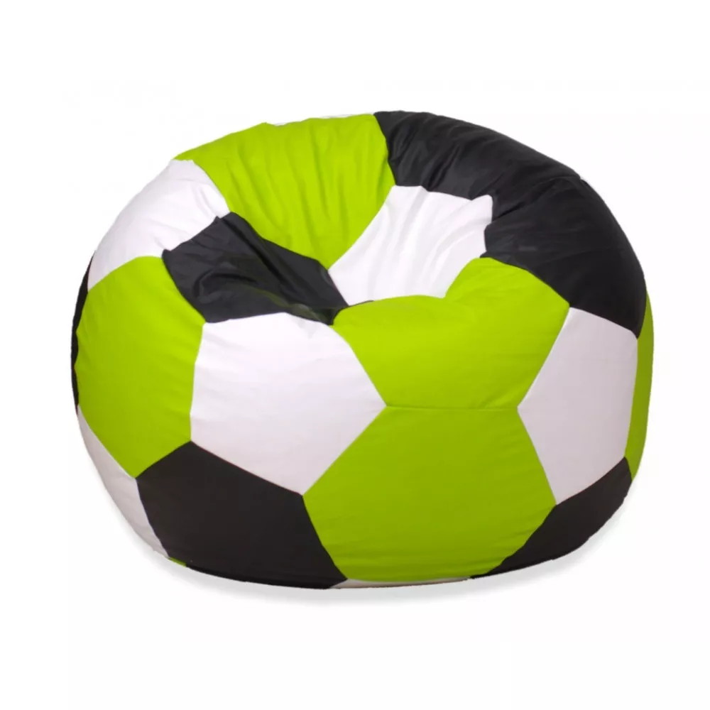 BeanBag Minge marimea"XXL",culoarea verde,negru,alb din ecopiele