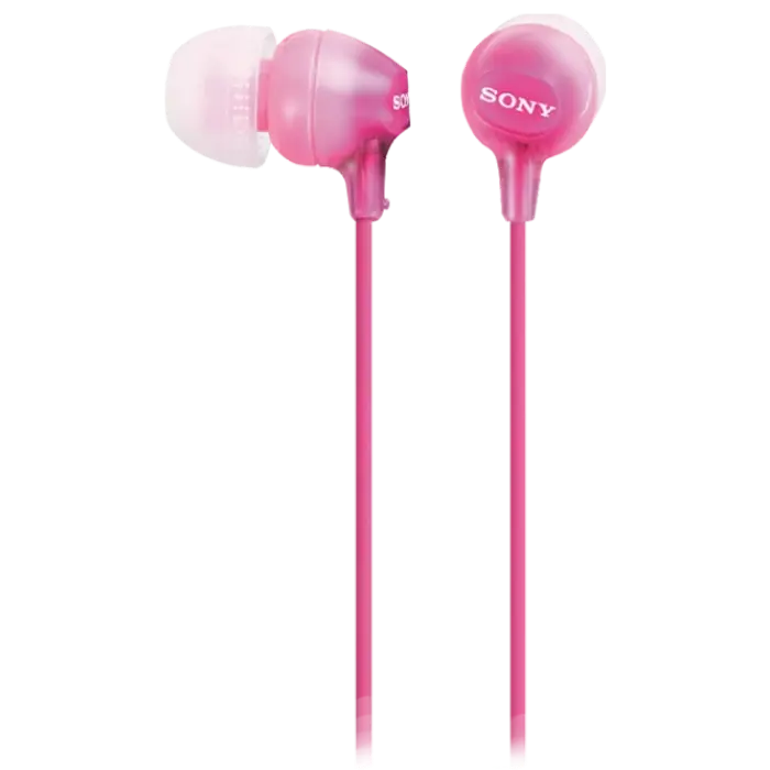 Căști SONY MDR-EX15AP, Roz