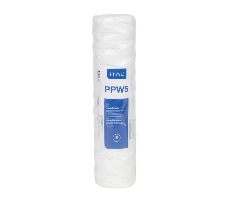 Cartuș din fir PP 10″ ITAL – 5 microni (PPW5IT)