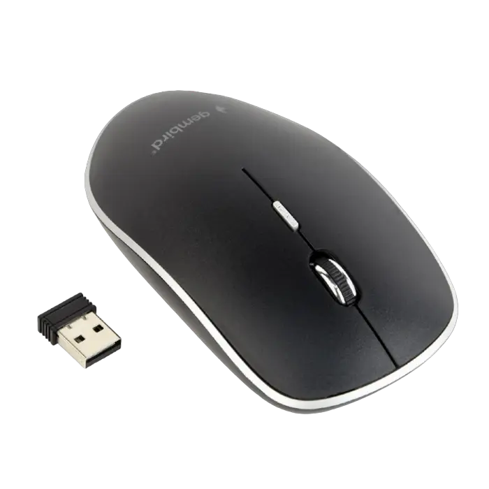Mouse Wireless Gembird MUSW-4B-01, Negru