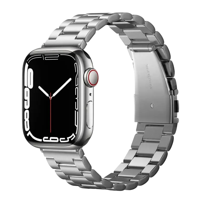 Curea pentru ceas Spigen Modern Fit, Oţel inoxidabil, Argintiu