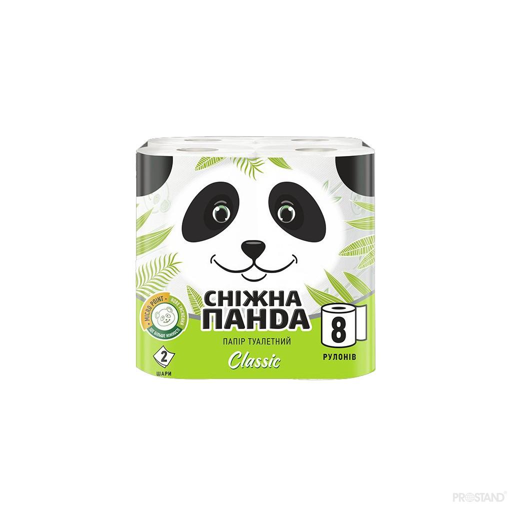 PANDA Hirtie igienica Classic 2str. 8 role 150foi  18.75m