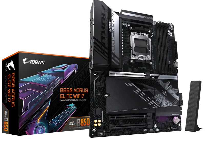 Placă de bază Gigabyte B850 A ELITE WF7, AM5, AMD B850, ATX