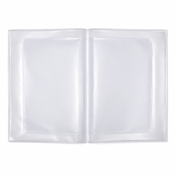 Coperta transparenta pentru documente, 4 pagini, 164x112 mm, 150 microni