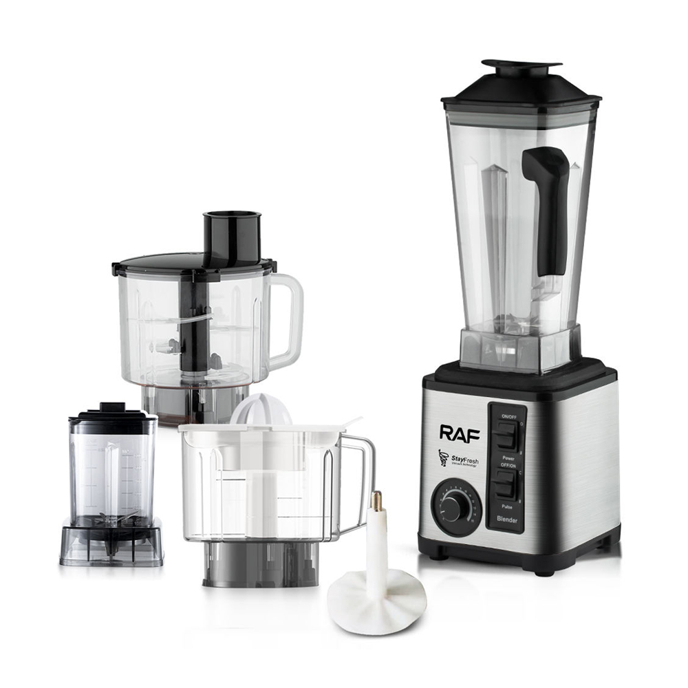 Set blender Raf 5 în 1 R.2880, 3L, 2600W, Gri